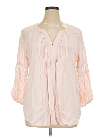 Intro 3/4 Sleeve Blouse (view 1)