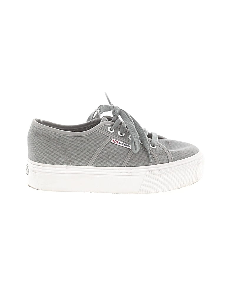 Pre-owned Superga Sneakers In Gray