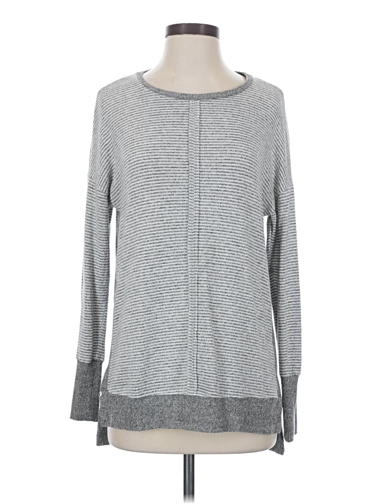 Pre-owned Gibson Long Sleeve T-shirt In Gray
