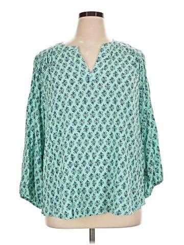 St. John's Bay 3/4 Sleeve Blouse (view 1)