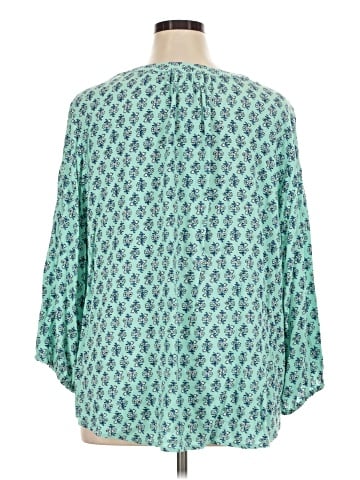St. John's Bay 3/4 Sleeve Blouse (view 2)