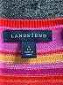Lands' End Stripes Orange Pullover Sweater Size S - photo 7
