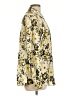 Kasper 100% Polyester Floral Yellow Long Sleeve Blouse Size L - photo 4
