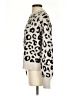 Karen Kane Animal Print Silver Pullover Sweater Size S - photo 5