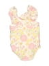 Gerber Floral Ivory One Piece Swimsuit 9-12 MO / 12 MO - photo 2