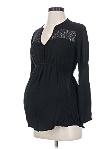 Oh Baby By Motherhood Long Sleeve Blouse (view 1)