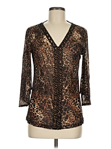Alfani 3/4 Sleeve T-Shirt (view 1)