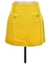 J.Crew Solid Yellow Wool Skirt Size 4 - photo 1