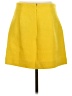 J.Crew Solid Yellow Wool Skirt Size 4 - photo 2