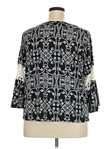 New Directions 3/4 Sleeve Blouse (view 2)