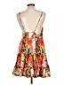 Shein Tropical Orange Cocktail Dress Size L - photo 2