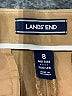 Lands' End Solid Tan Khakis Size 8 - photo 7