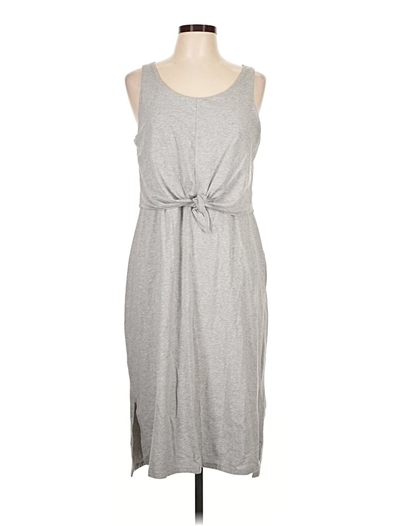 Pre-owned Pact Casual Dress In Gray