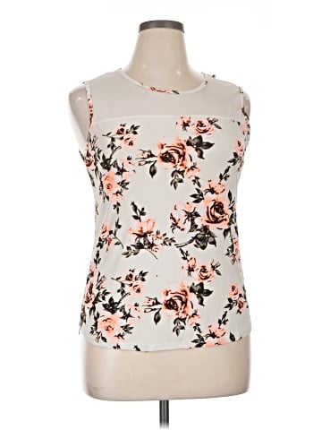 Blue Planet Sleeveless Top (view 1)