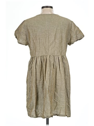 Madewell Linen-Blend Alexandra Button-Front Mini Dress (view 2)