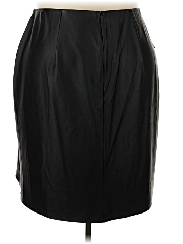 Lane Bryant Faux Leather Skirt (view 2)