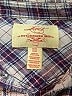 Levi's Plaid Purple Long Sleeve Button-Down Shirt Size M - photo 7