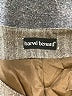 Harve Benard 100% Wool Chevron-herringbone Gray Tan Wool Blazer Size 8 - photo 6