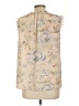 Rose + Olive Ivory Sleeveless Blouse Size L - photo 2