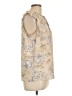 Rose + Olive Ivory Sleeveless Blouse Size L - photo 4