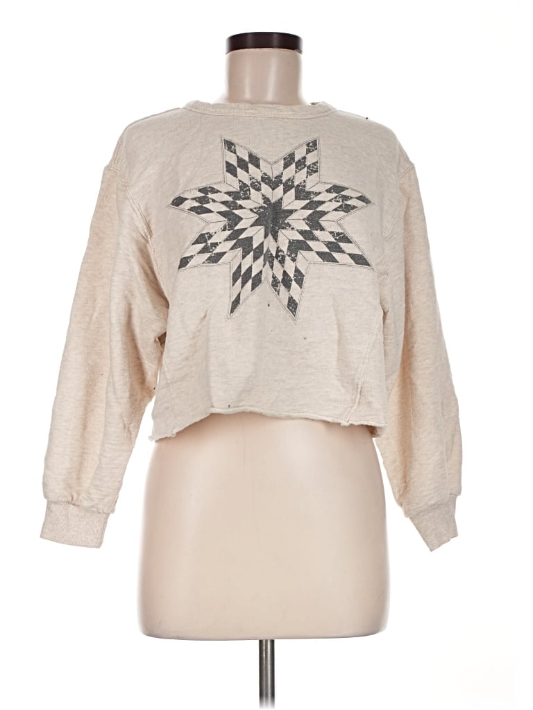 Pre-owned Universal Thread Pullover Sweater In Tan