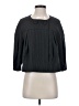 VERTIGO Gray 3/4 Sleeve Top Size S - photo 1