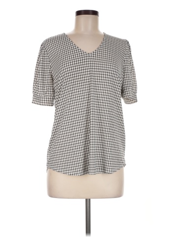 Adrianna Papell Short Sleeve Blouse (view 1)