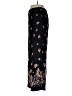 Maurices 100% Polyester Floral Black Casual Pants Size L - photo 5
