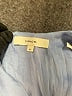 Vince. 100% Polyester Blue 3/4 Sleeve Blouse Size XS - photo 7