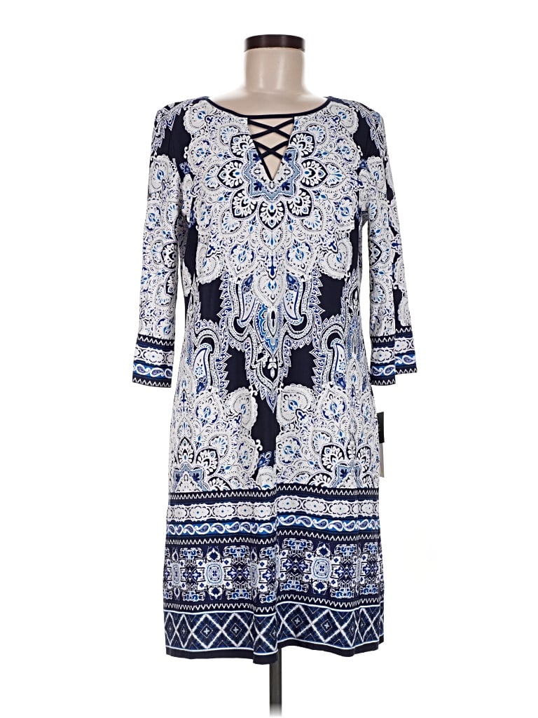 Studio One Casual Dress In Blue