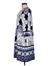 Studio One Paisley Blue Casual Dress Size M - photo 5