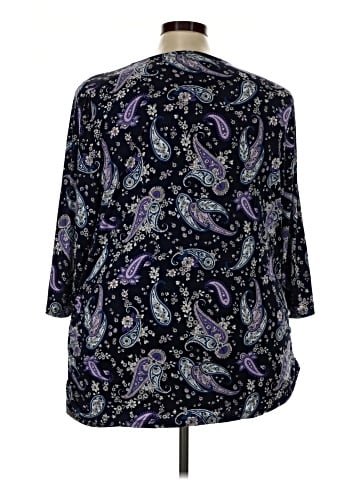 Lane Bryant 3/4 Sleeve T-Shirt (view 2)