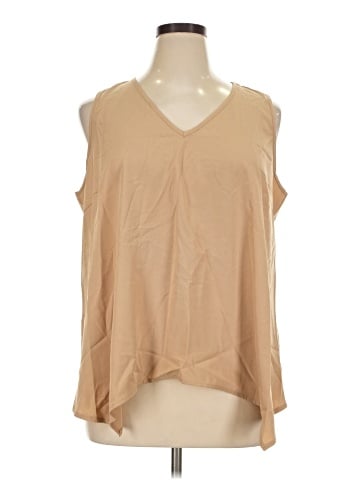 Shein Curve Sleeveless Blouse (view 1)