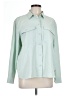 Eddie Bauer 100% Polyester Green Long Sleeve Blouse Size L - photo 1