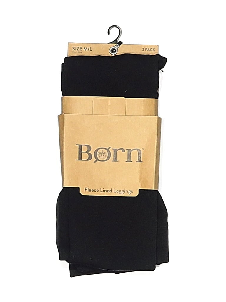 Pre-owned Born Tights In Black