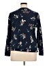 Croft & Barrow 100% Cotton Floral Blue Pullover Sweater Size XL - photo 2