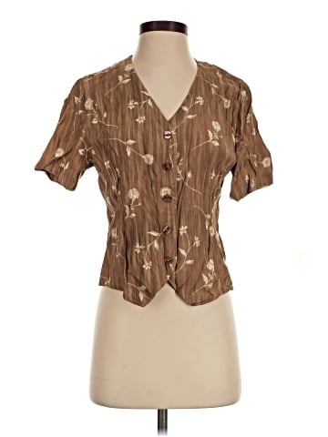 Sag Harbor Short Sleeve Blouse (view 1)