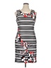 Studio One Graphic Black Casual Dress Size 16 - photo 1
