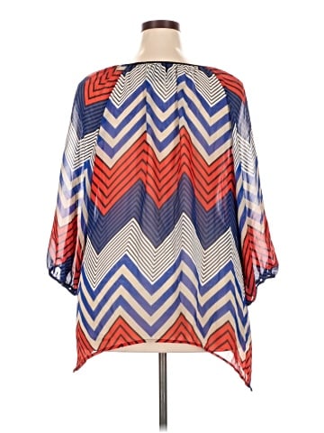 New Directions 3/4 Sleeve Blouse (view 2)