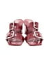 Bamboo Red Sandals Size 6 1/2 - photo 2