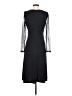 DKNY 100% Polyester Black Casual Dress Size S - photo 2