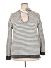 Bobbie Brooks Stripes Gray Pullover Sweater Size 2X - photo 1