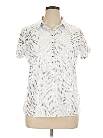 Zenergy by Chico's Short Sleeve Blouse (view 1)