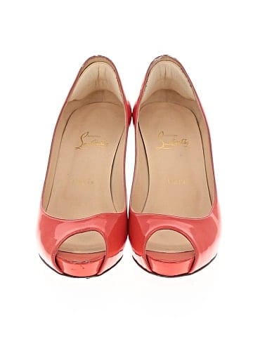 Christian Louboutin Leather Mater Claude Pumps 85mm (view 2)