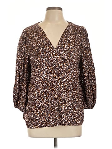 Renee C. 3/4 Sleeve Blouse (view 1)