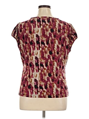 Worthington Short Sleeve Blouse (view 2)