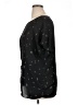 Worthington 100% Polyester Black Short Sleeve Blouse Size XL - photo 5