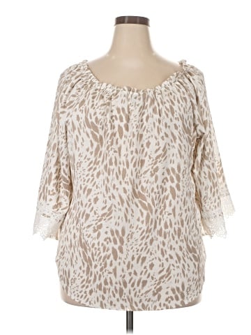 I.N. Studio 3/4 Sleeve Blouse (view 1)