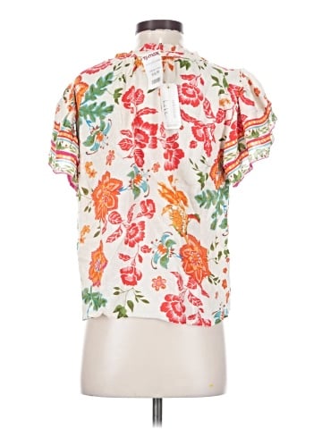 Nicole Miller Artelier Short Sleeve Blouse (view 2)