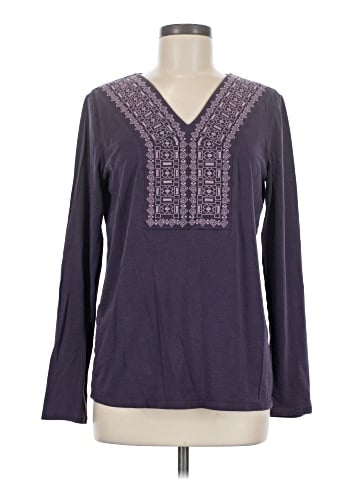 Garnet Hill Long Sleeve Top (view 1)